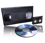 Kopia VHS, HI8, 8 na DVD